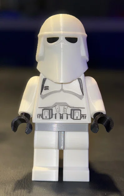 Star Wars Snowtrooper Brick MegaFigures (Tỷ lệ 5:1) - Image 6