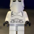 Star Wars Snowtrooper Brick MegaFigures (Tỷ lệ 5:1) - Thumbnail 6