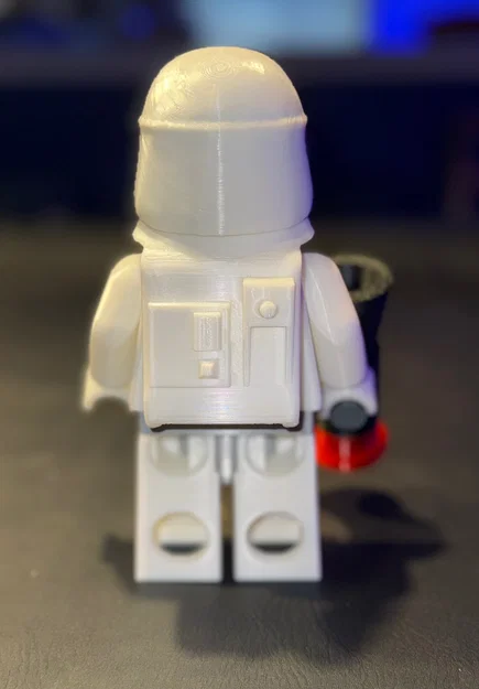 Star Wars Snowtrooper Brick MegaFigures (Tỷ lệ 5:1) - Image 7