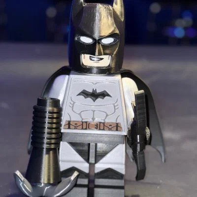 Batman TAS Brick MegaFigure (Tỉ lệ 5:1) – Batman Animated Series Brick MegaFigure