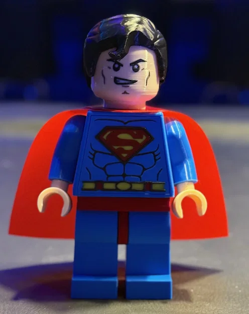 Classic Superman Brick MegaFigure (5:1 Scale) – Siêu nhân LEGO phóng to 500% - Image 1