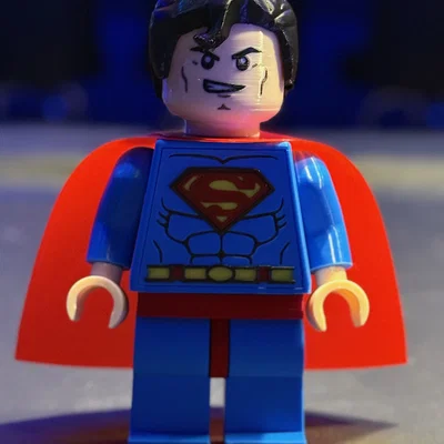 Classic Superman Brick MegaFigure (5:1 Scale) – Siêu nhân LEGO phóng to 500%