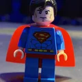 Classic Superman Brick MegaFigure (5:1 Scale) – Siêu nhân LEGO phóng to 500% - Thumbnail 2
