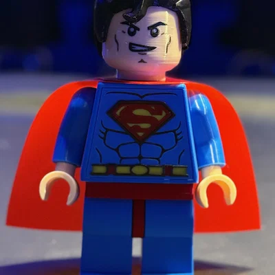 Classic Superman Brick MegaFigure (5:1 Scale) – Siêu nhân LEGO phóng to 500%