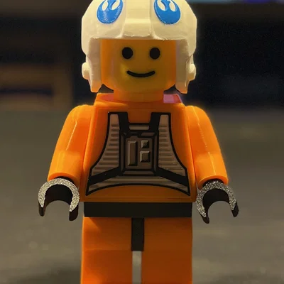 Star Wars Rebel Pilots Brick MegaFigures (tỉ lệ 5:1)