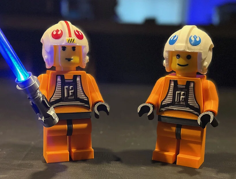 Star Wars Rebel Pilots Brick MegaFigures (tỉ lệ 5:1) - Image 5