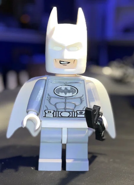 Arctic Batman Brick MegaFigure (Tỷ lệ 5:1) - Image 1