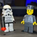 Star Wars Stormtrooper & Captain Brick MegaFigures (Tỉ lệ 5:1) - Thumbnail 1