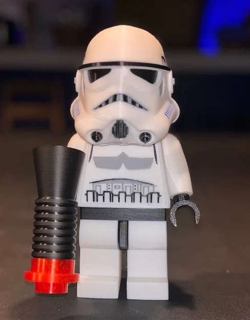 Star Wars Stormtrooper & Captain Brick MegaFigures (Tỉ lệ 5:1) - Image 4
