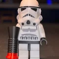 Star Wars Stormtrooper & Captain Brick MegaFigures (Tỉ lệ 5:1) - Thumbnail 4