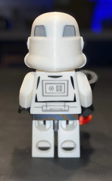 Star Wars Stormtrooper & Captain Brick MegaFigures (Tỉ lệ 5:1) - Image 5