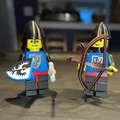 MegaFigure Brick chủ đề Castles (tỉ lệ 5:1) - Set 3 - Thumbnail 1