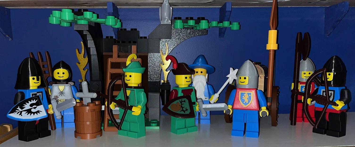 MegaFigure Brick chủ đề Castles (tỉ lệ 5:1) - Set 3 - Image 8