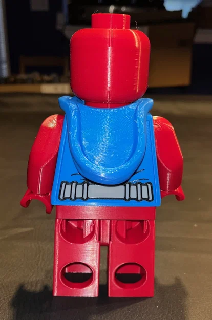Scarlet Spider Brick MegaFigure (Tỉ lệ 5:1) - Image 3