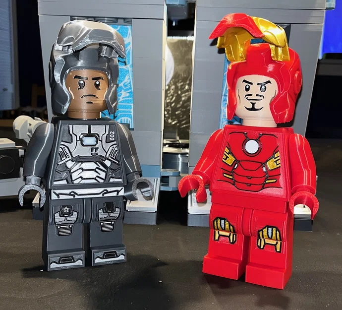 Megafig Brick Iron Man & War Machine (tỷ lệ 5:1) - Image 2
