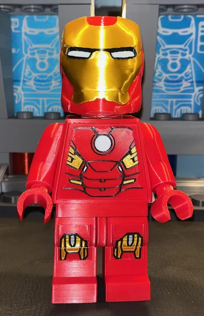 Megafig Brick Iron Man & War Machine (tỷ lệ 5:1) - Image 5