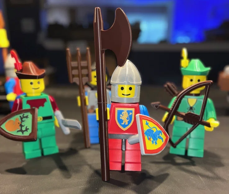 MegaFigure gạch chủ đề Castles (tỉ lệ 5:1) - Set 2 - Image 8
