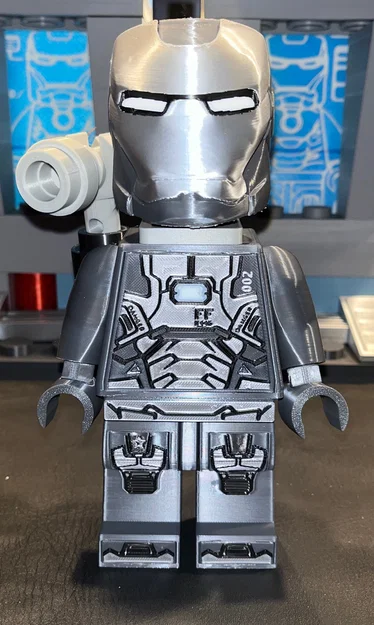 Megafig Brick Iron Man & War Machine (tỷ lệ 5:1) - Image 13