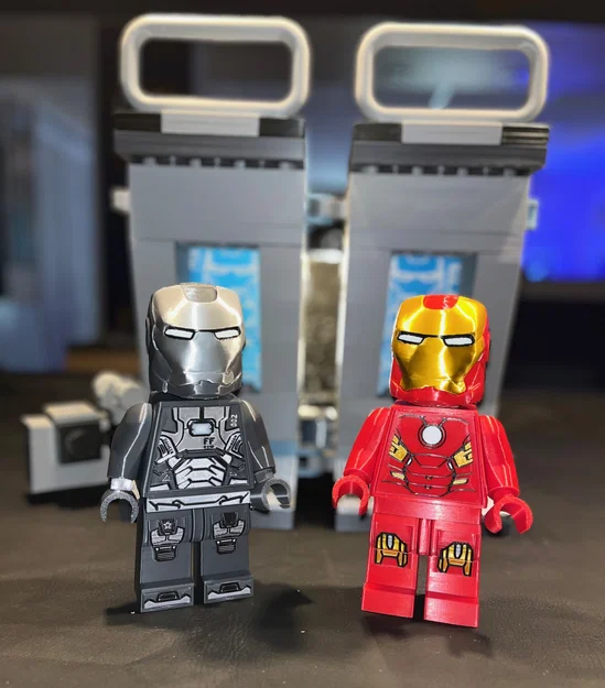Megafig Brick Iron Man & War Machine (tỷ lệ 5:1) - Image 14