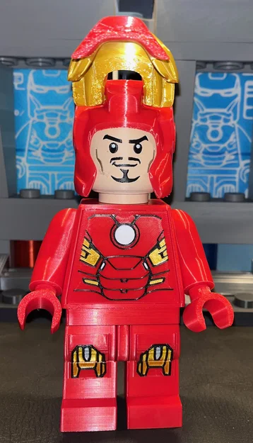 Megafig Brick Iron Man & War Machine (tỷ lệ 5:1) - Image 15