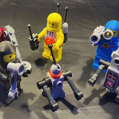 Classic Space Brick MegaFigures (Tỉ lệ 5:1)