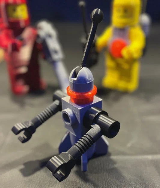 Classic Space Brick MegaFigures (Tỉ lệ 5:1) - Image 4