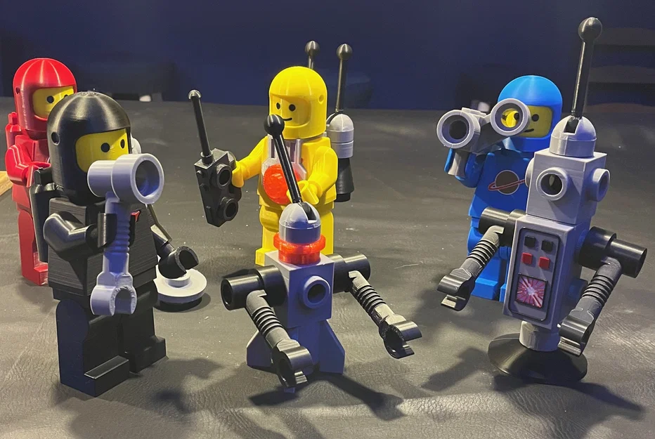 Classic Space Brick MegaFigures (Tỉ lệ 5:1) - Image 6