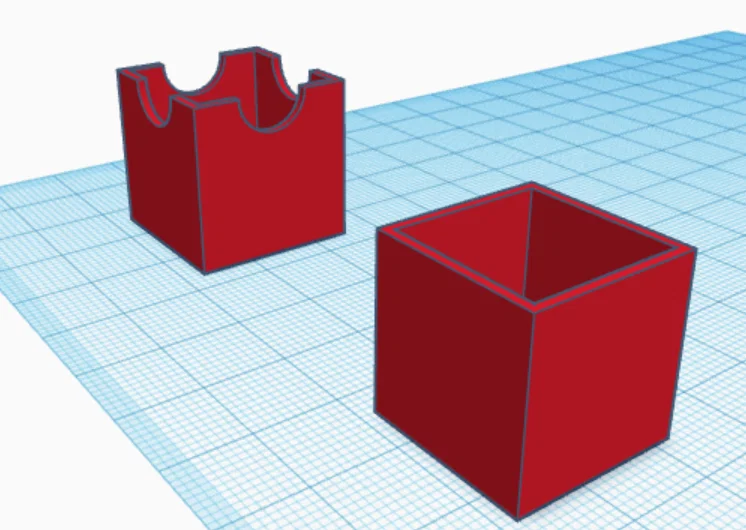 Mô hình hộp chứa đồ đa năng 3D tiện dụng cho bàn làm việc - Image 1