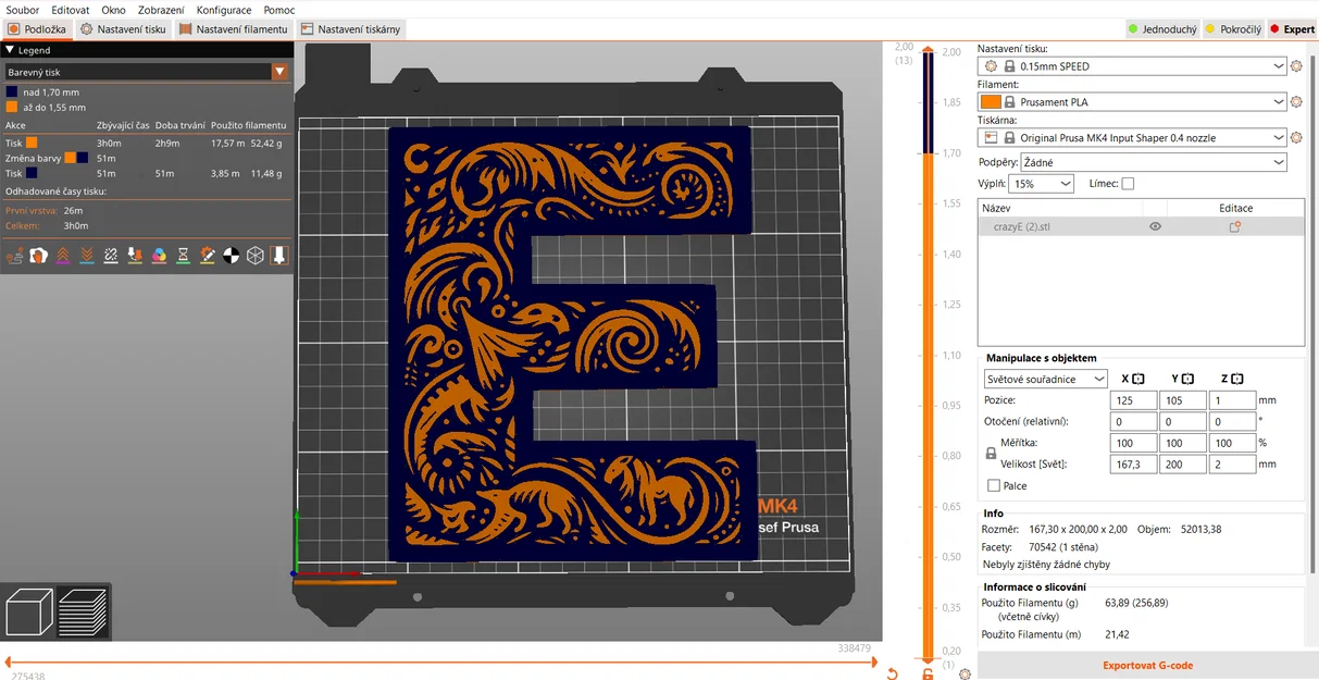 Mô hình trang trí chữ E nghệ thuật (Crazy alphabet: Letter E) - Image 9