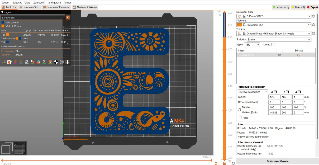 Mô hình trang trí chữ E nghệ thuật (Crazy alphabet: Letter E) - Image 13