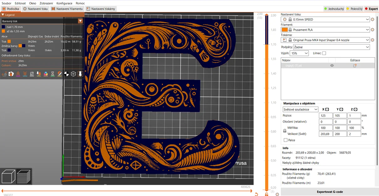 Mô hình trang trí chữ E nghệ thuật (Crazy alphabet: Letter E) - Image 14