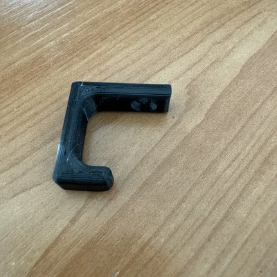 Móc treo đồ đa năng gắn tủ gỗ (Hacek na skrin) - Tự in 3D tại nhà