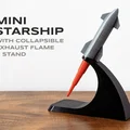 Mini Starship với ngọn lửa xả gập gọn (kèm stand) - Thumbnail 1