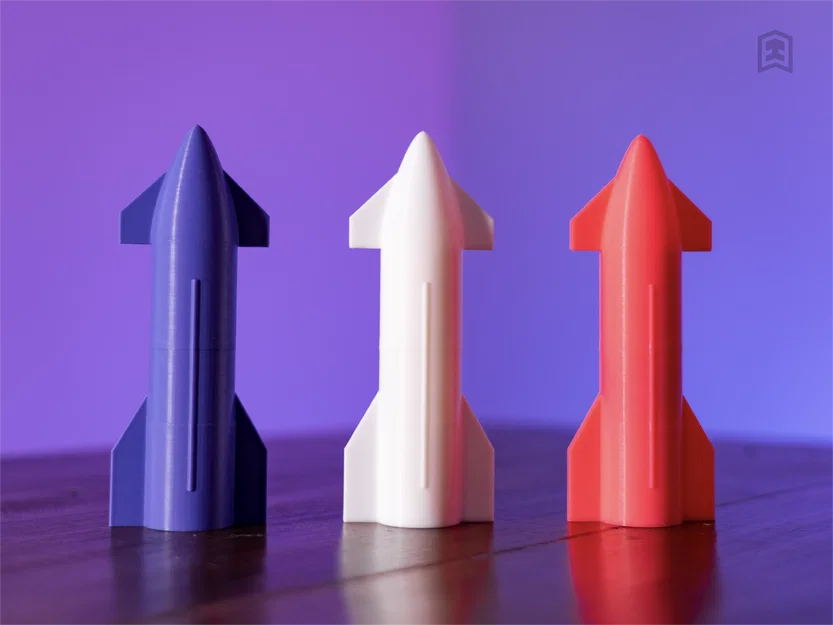 Mini Starship với ngọn lửa xả gập gọn (kèm stand) - Image 4