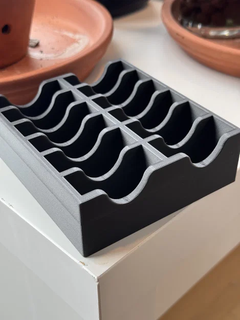 Khay sắp xếp 12 khe cho lưỡi & cữ tông đơ Oster/Andis/Wahl - Image 2