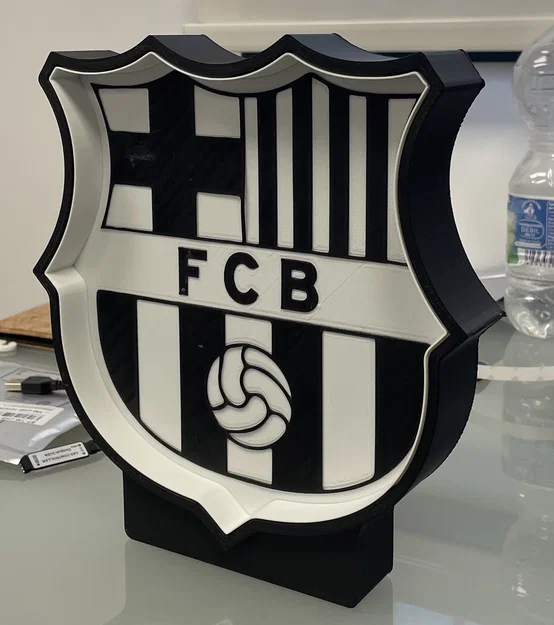 Đèn trang trí biểu tượng FC Barcelona 3D cực đẹp cho fan hâm mộ - Image 1