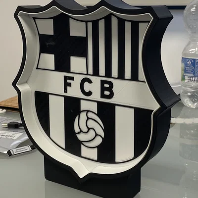 Đèn trang trí biểu tượng FC Barcelona 3D cực đẹp cho fan hâm mộ