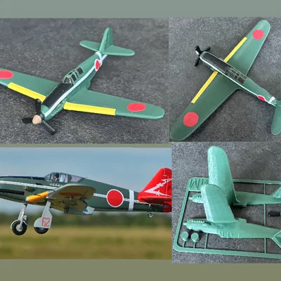 Kawasaki KI-61 kit card – Kit card lắp ráp