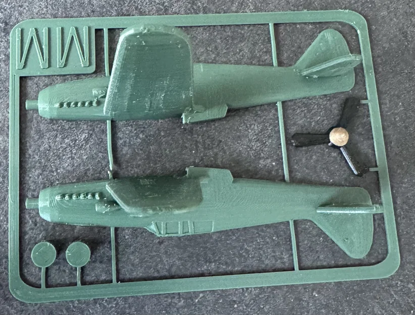 Kawasaki KI-61 kit card – Kit card lắp ráp - Image 3