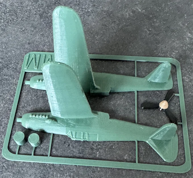 Kawasaki KI-61 kit card – Kit card lắp ráp - Image 4