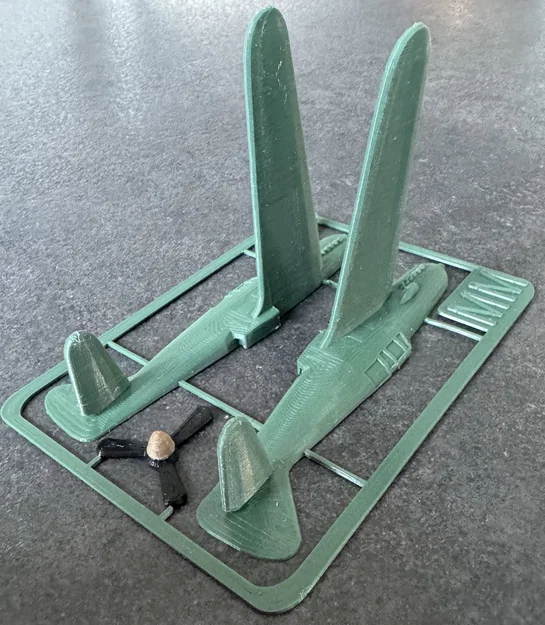 Kawasaki KI-61 kit card – Kit card lắp ráp - Image 5