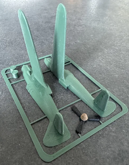 Kawasaki KI-61 kit card – Kit card lắp ráp - Image 6