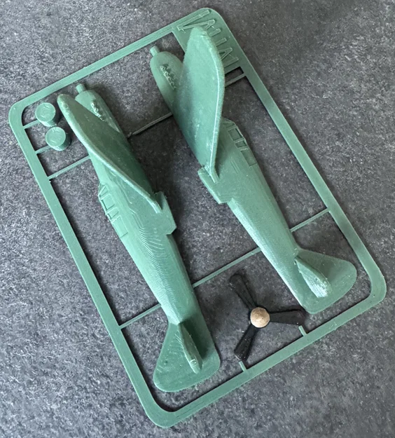 Kawasaki KI-61 kit card – Kit card lắp ráp - Image 7