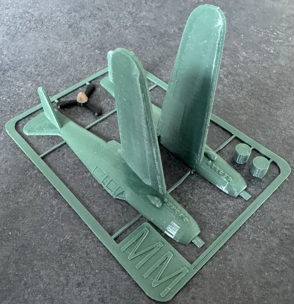 Kawasaki KI-61 kit card – Kit card lắp ráp - Image 8