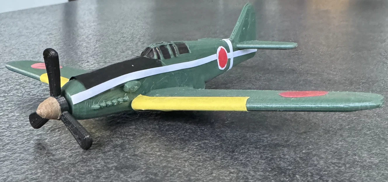 Kawasaki KI-61 kit card – Kit card lắp ráp - Image 10