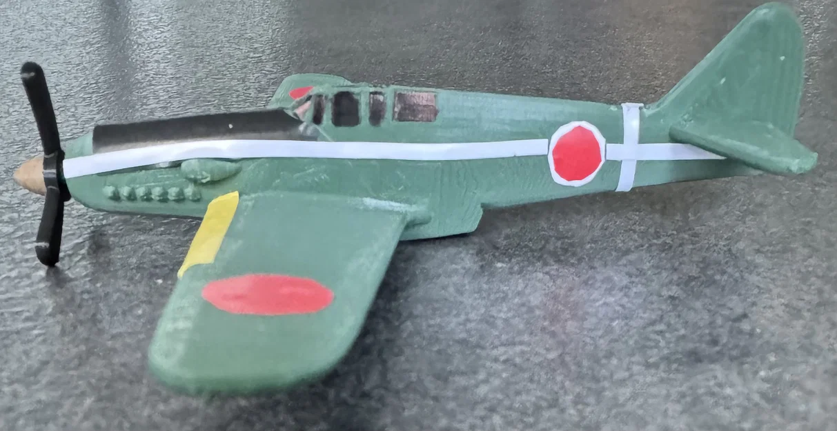 Kawasaki KI-61 kit card – Kit card lắp ráp - Image 14