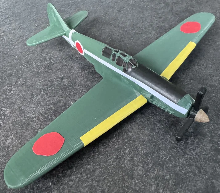 Kawasaki KI-61 kit card – Kit card lắp ráp - Image 15