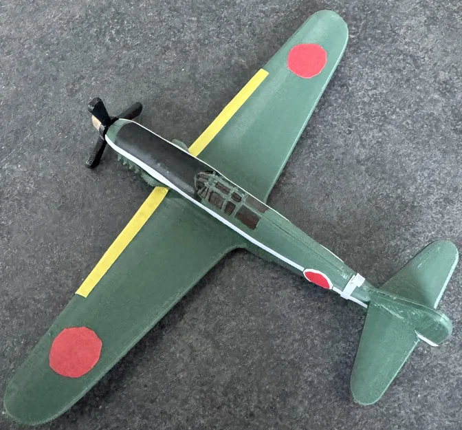 Kawasaki KI-61 kit card – Kit card lắp ráp - Image 18