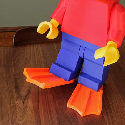 Dép lật Mega Brick (tỉ lệ 10:1)