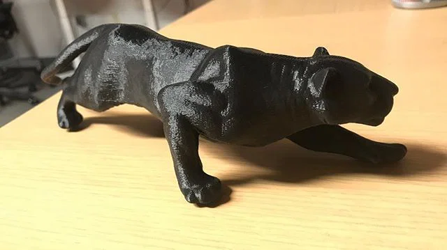 Mô hình con báo Jaguar mạnh mẽ cho in 3D trang trí - Image 1